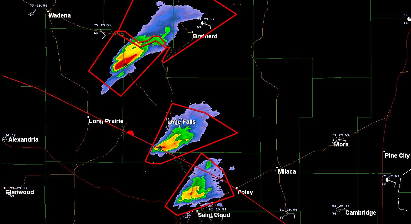 Paul Douglas St. Cloud Times Forecast Severe Storm Warning St. Cloud