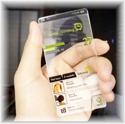 future Transparent Smartphone
