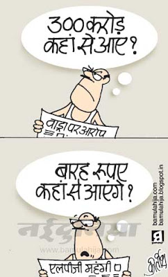 congress cartoon, corruption cartoon, corruption in india, lpg subsidy cartoon, common man cartoon, indian political cartoon, robert vadra cartoon