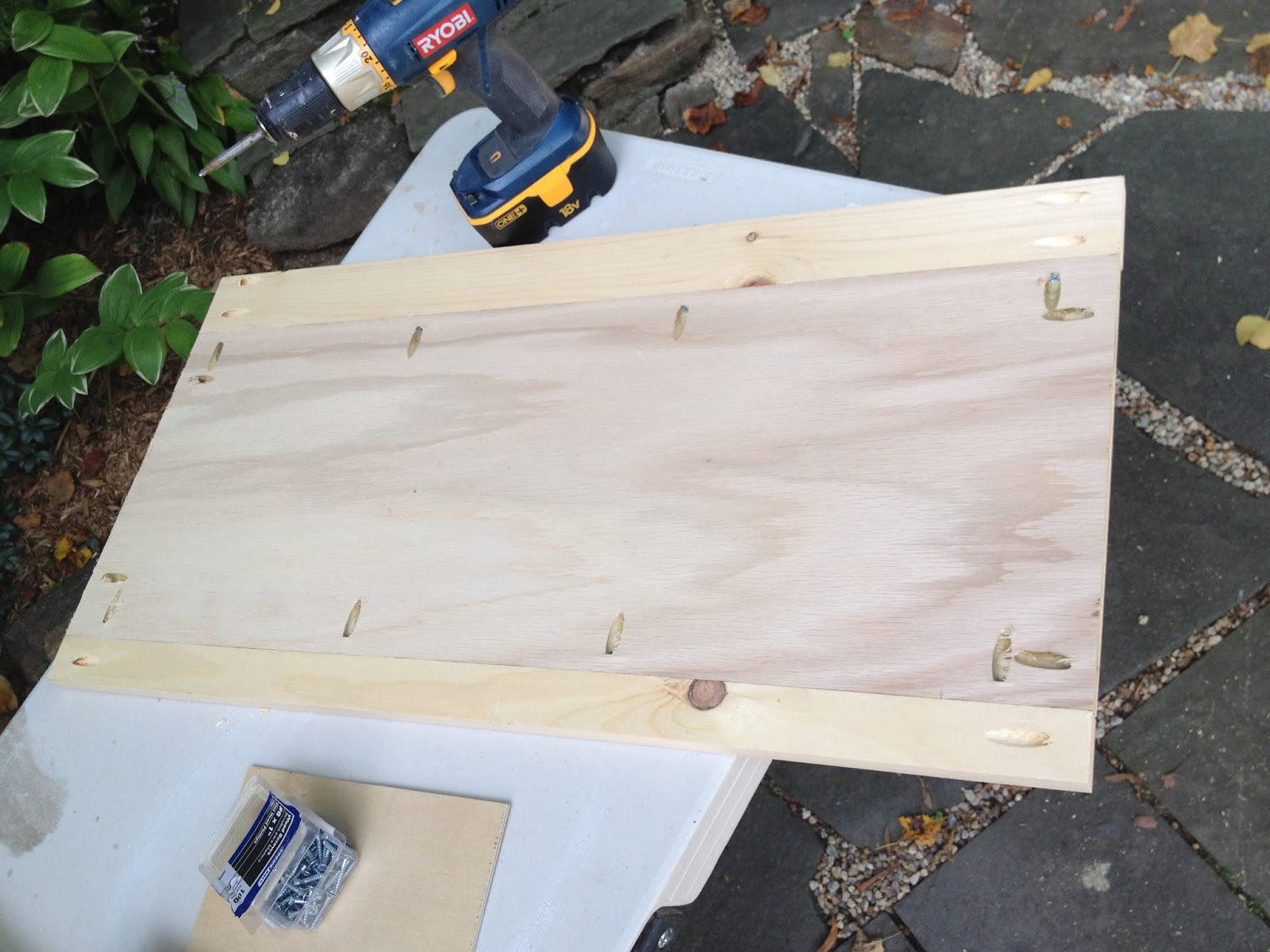 That's My Letter DIY Simple Toy Box with Lid