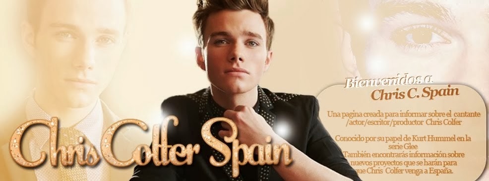 Chris Colfer Spain