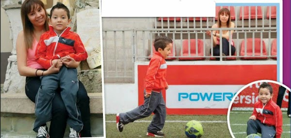 Después de 4 años el futbolista César Villaluz reconoce a su hijo Después de 4 años el futbolista César Villaluz reconoce a su hijo