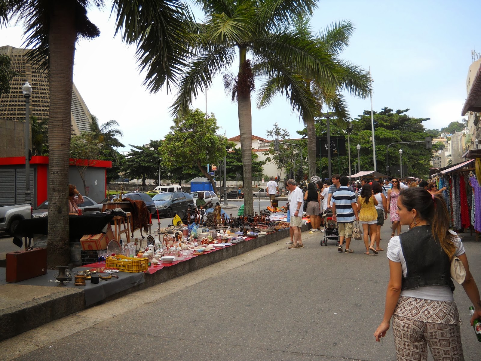 Feira de antiguidades do Lavradio, no Centro do Rio