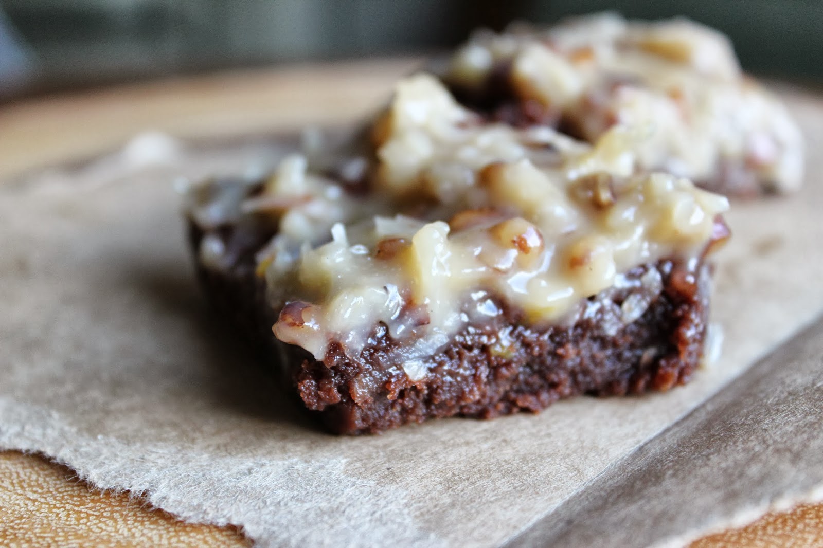 Suzy Social Worker by Day.... Betty Crocker By Night... German Chocolate Brownies
