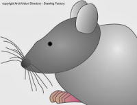 Muis Mouse line-art Muis Mouse line-art