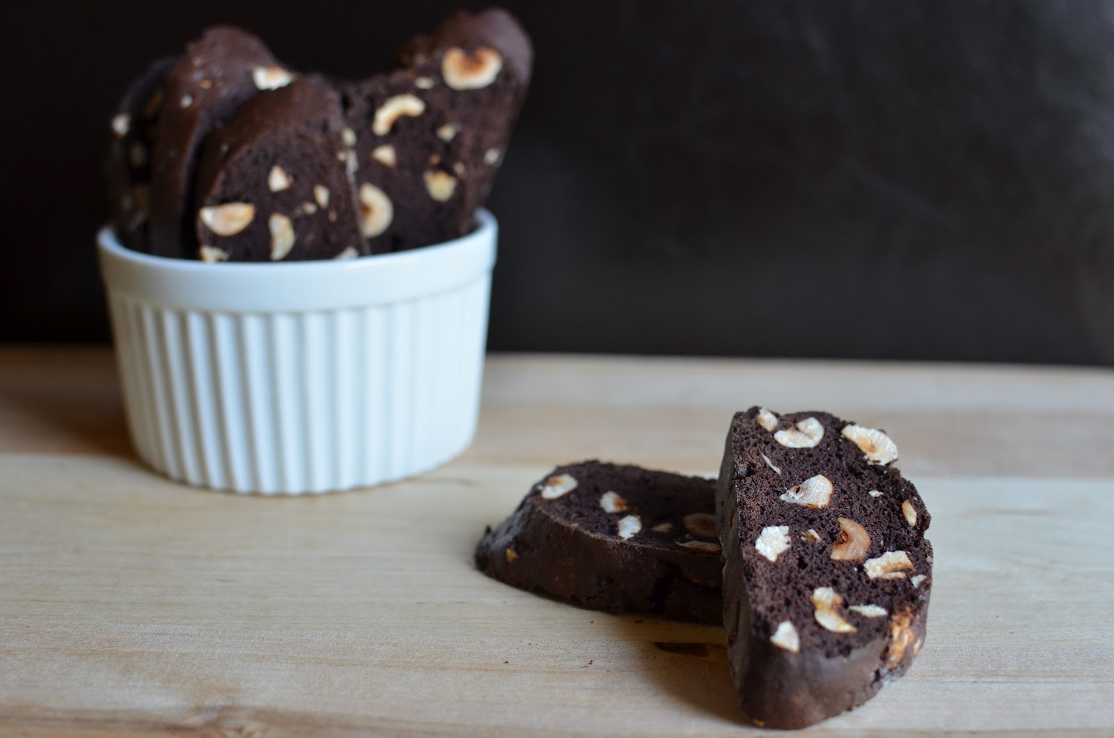 Playing with Flour Chocolatehazelnut biscotti