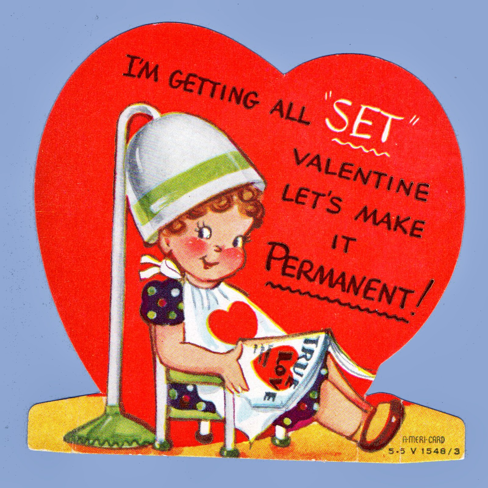 Vintage Valentine Museum Love is in the HAIR at the Beauty Salon
