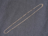 中古　K18　キリコ　ネックレス　40cm　2.8g