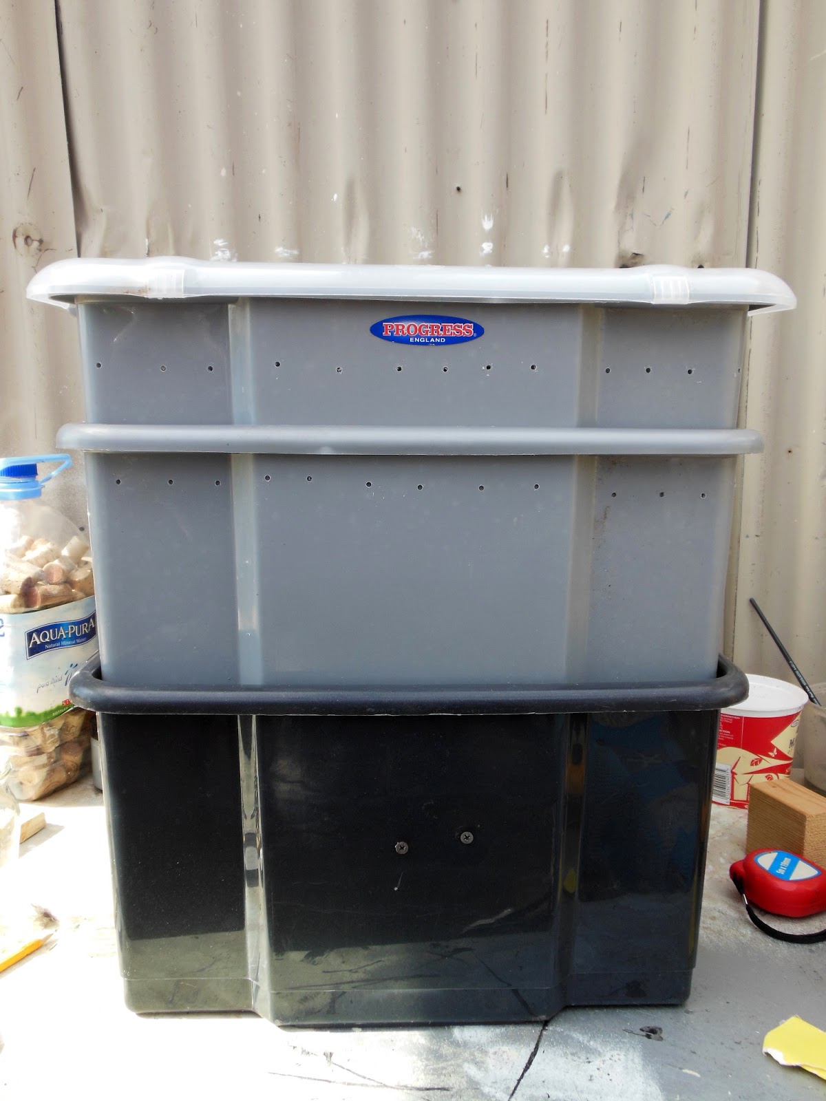 Coach House Crafting on a budget MY DIY recycled wormery with tutorial