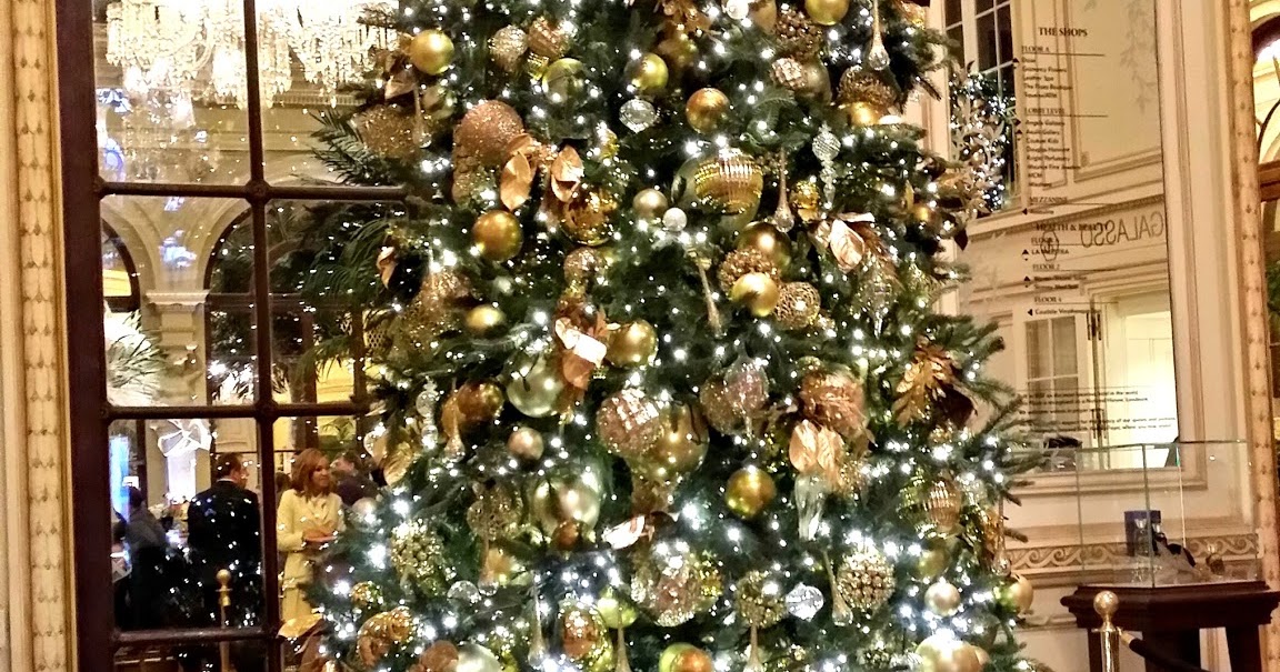 NYC, Style and a little Cannoli Christmas Tea at the Plaza Hotel