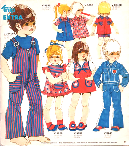 Mod and Mint: Vintage Childrens Fashion Illustrations 1974 Mod and Mint: Vintage Childrens Fashion Illustrations 1974