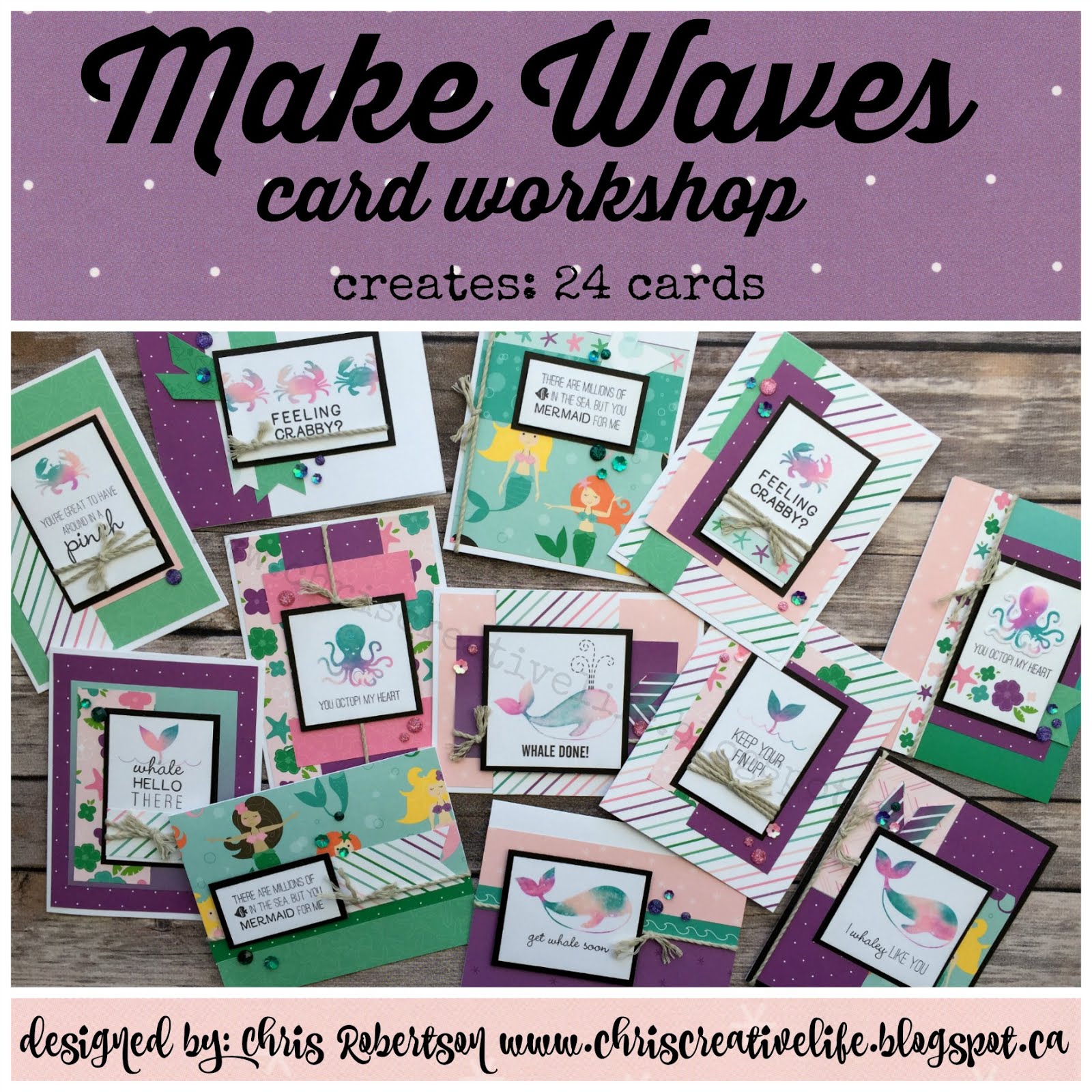 Make Waves Cardmaking Workshop