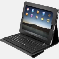 iPad case with Bluetooth keyboard