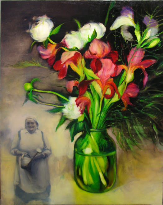 "The blossom ", oil on canvas, 95x80 cm, 2011