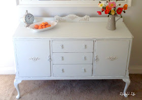 White painted sideboard french style Lilyfield Life