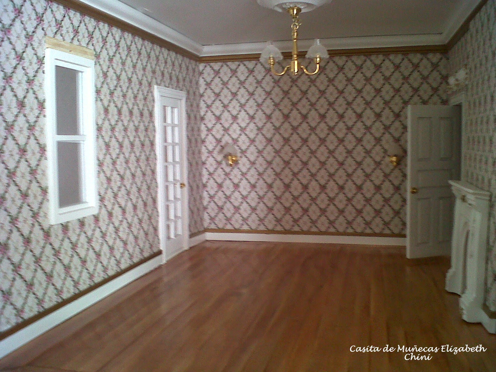 Casita de Muñecas de Elizabeth: DORMITORIO PRINCIPAL - DECORACIÓN - MANSIÓN