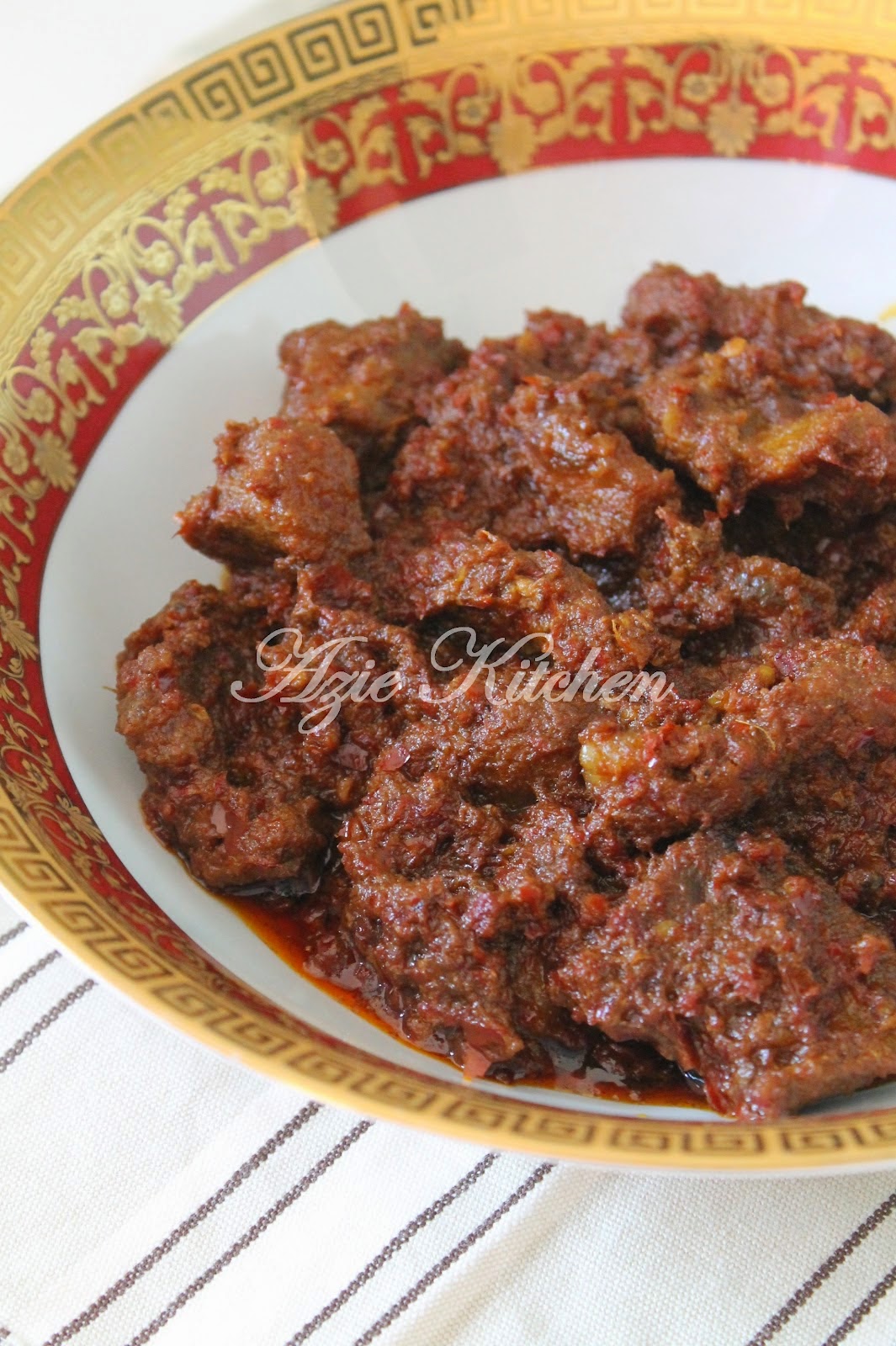 Resepi Rendang Hitam Resepi Orang Pahang Resepi My