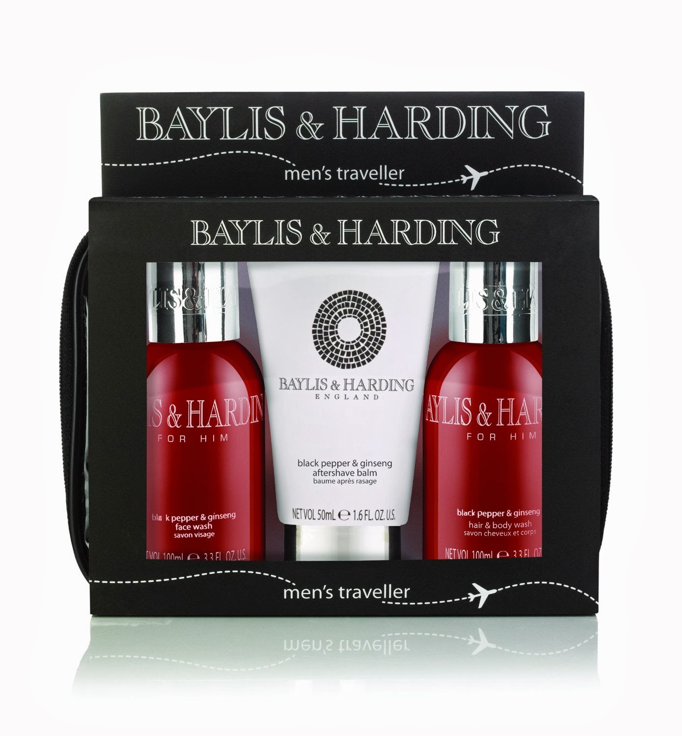 Roj Fashion & Lifestyle Baylis & Harding Men's Black Pepper & Ginseng