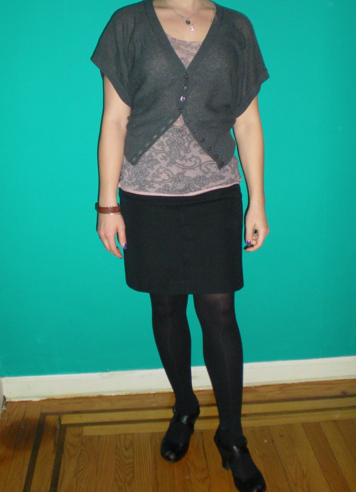 Who Moved my Birkin The Perfect Pair of Black Opaque Tights denier 50