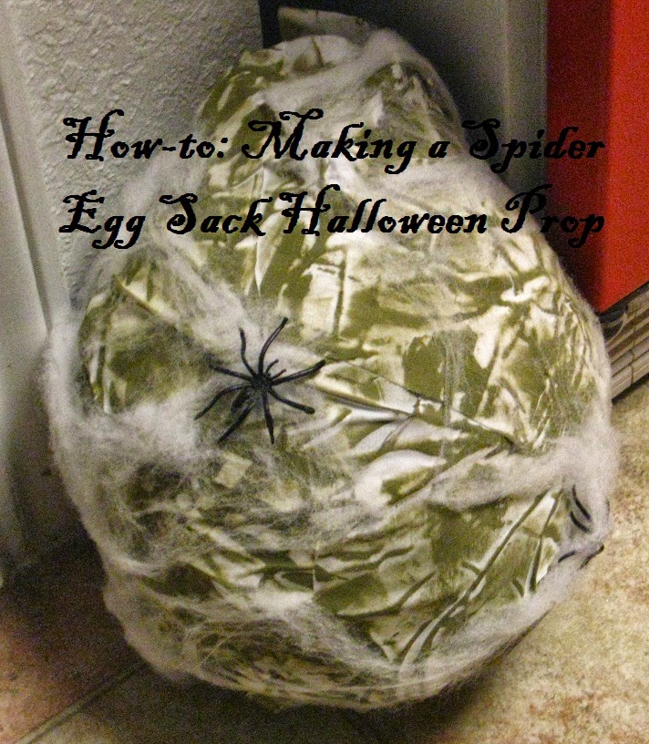 Explorations of Your Inner Crafter Howto Making a Spider Egg Sack