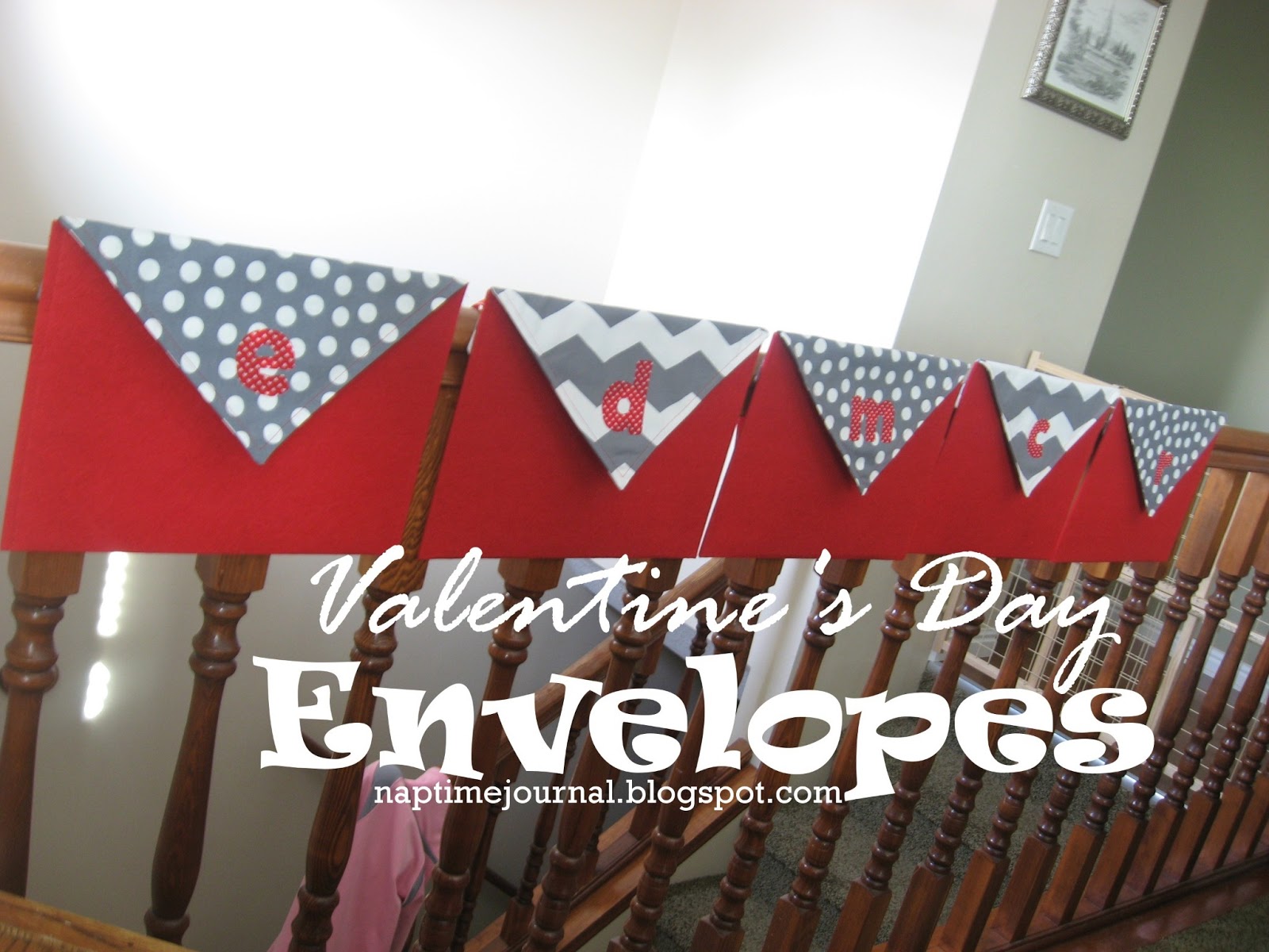 Nap Time Journal Valentine's Day Family Envelopes