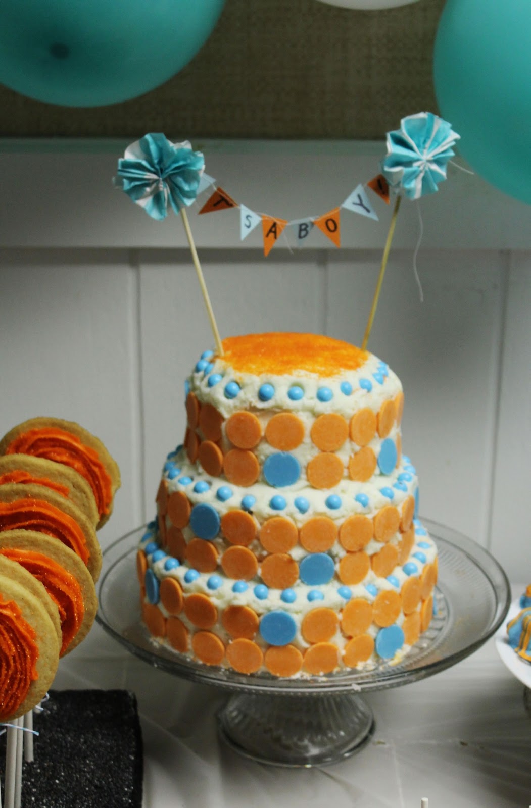 Cutie Pie Jones Blog Blue And Orange Baby Shower