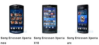 Compare+Sony+Ericsson+Xperia+neo%252C+Xperia+X10+and+Xperia+arc