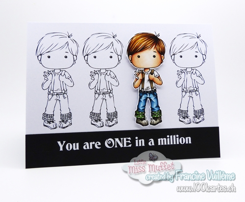1001 Cartes Little Miss Muffet Stamps Dt You Are One In A Million
