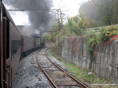 A Western Maryland Railroad Photojournal (Autumn Colors) on Homeschool Coffee Break @ kympossibleblog.blogspot.com #railroad #steamtrain