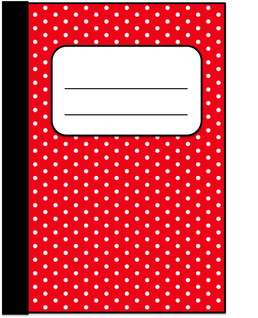 Classroom Freebies Too: Polka Dotted Journal Clip Art