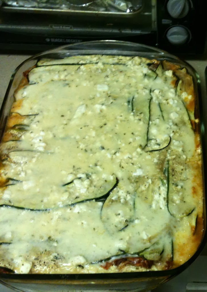 RECIPE Chicken & Spinach Zucchini Lasagna