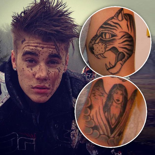 Justin Bieber Tattoo