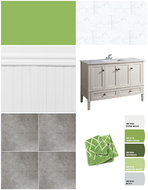 The Handcrafted Life Downstairs Bath Renovation Design Timeline And Budget Plans