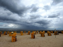 dunkle Wolken über Duhnen