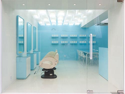 blue salon