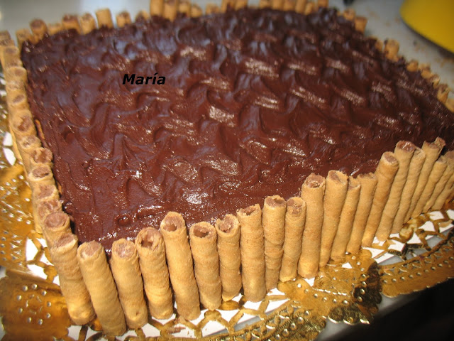 Tarta de galleta Tarta de galleta