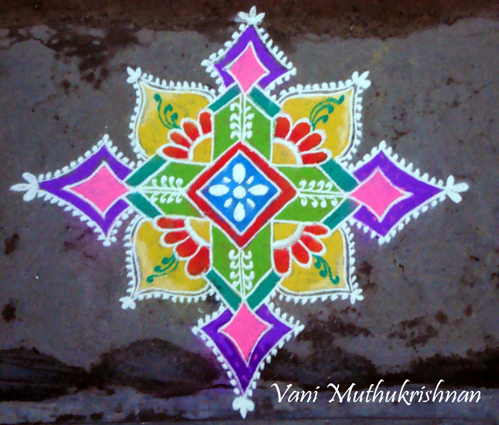 My Kolam Happy sunday