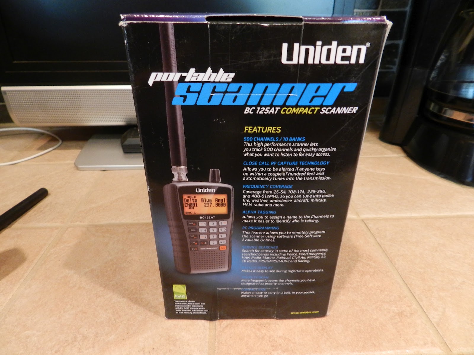 Monitoring Reviews Uniden BC125AT a Closer Look (in Pictures)