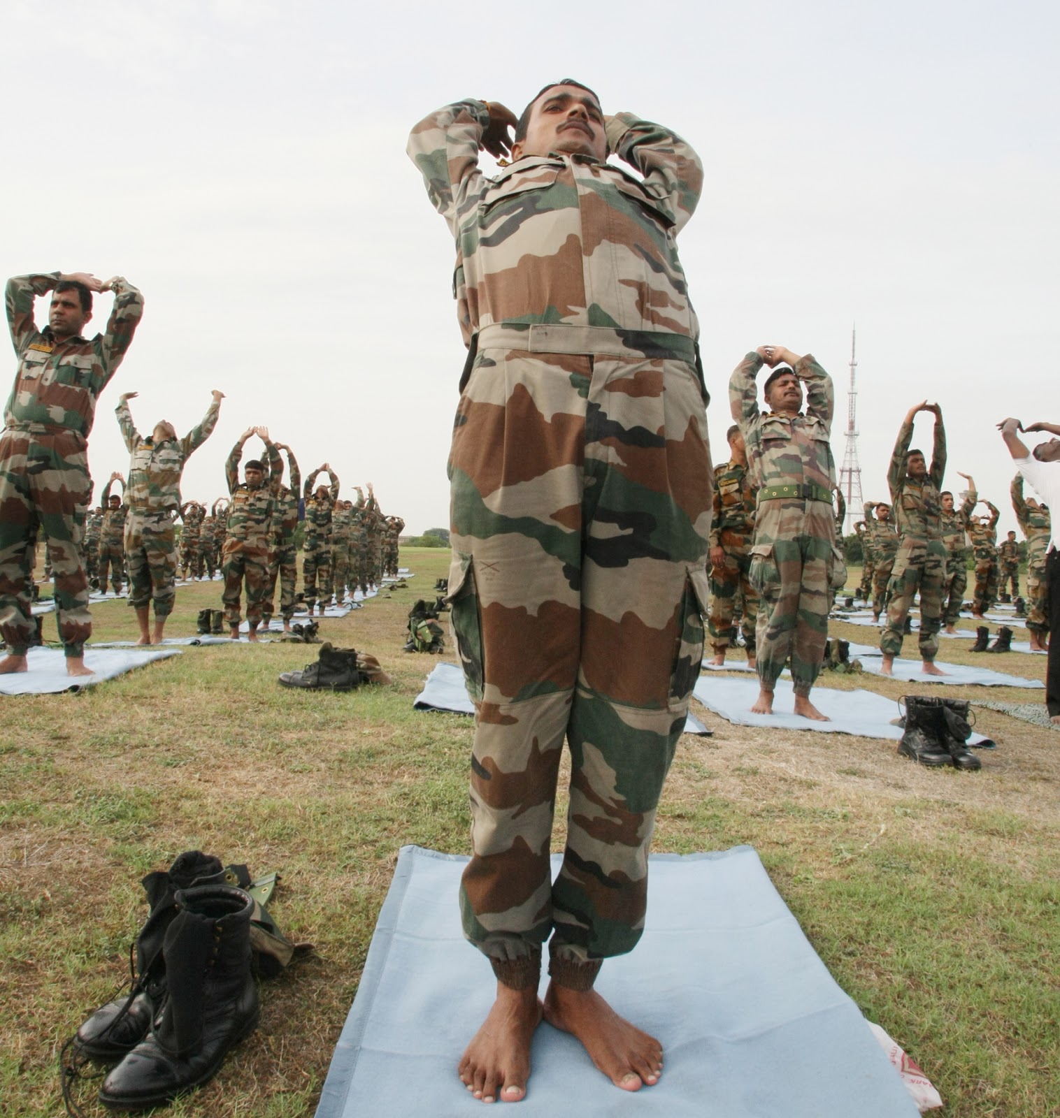 Chindits Indian Army Takes To Yoga