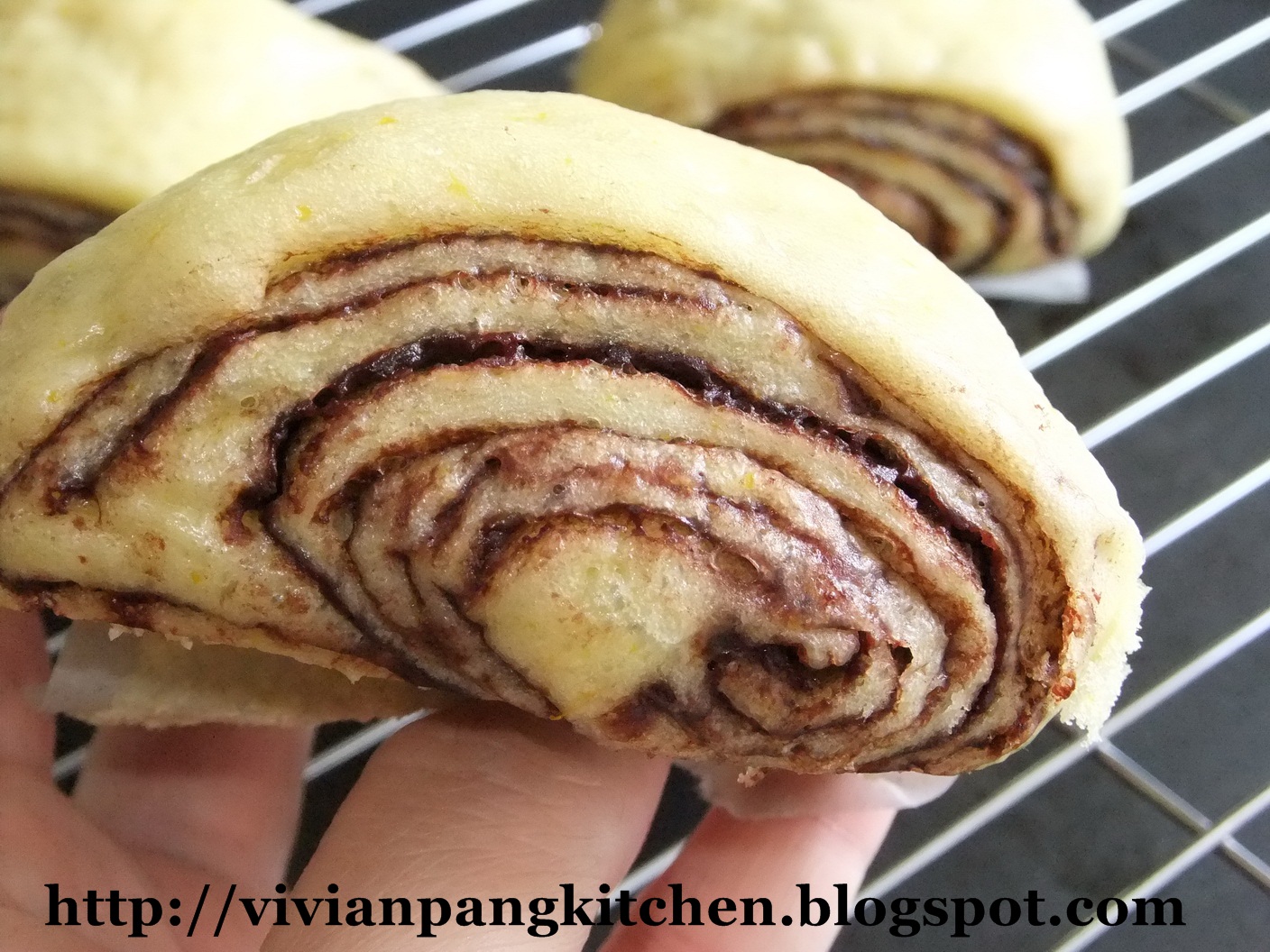 Vivian Pang Kitchen Pumpkin Steamed Buns/ Sponge Dough Method