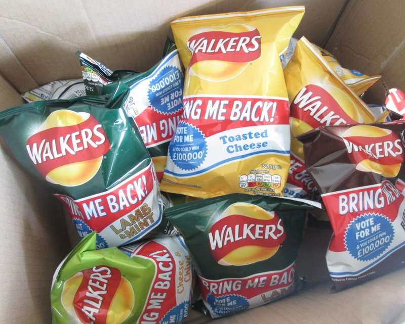 Grocery Gems Competition! Win a Box of Walkers Bring It Back Crisps