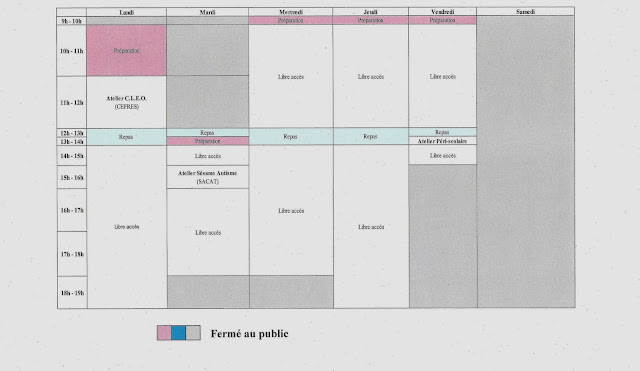 semaine du 6 au 10 janvier 2014