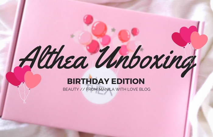 cover althea-unboxing-birthday-haul-sale-1