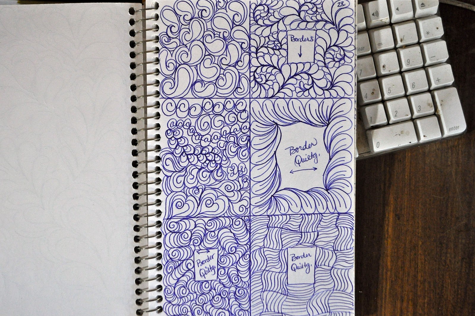 LuAnn Kessi Sketch Book......Background Fillers 1