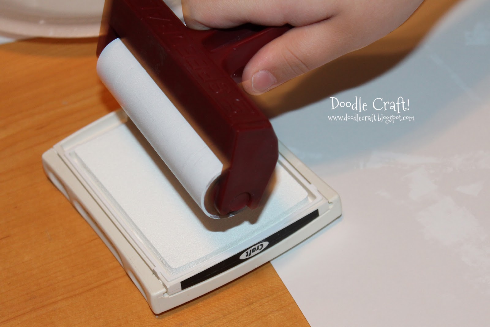 Doodlecraft Block Printing for Kids using Styrofoam!