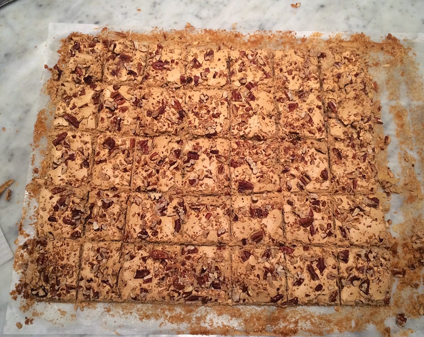 A Cake Bakes in Brooklyn SeaFoam Nut Squares