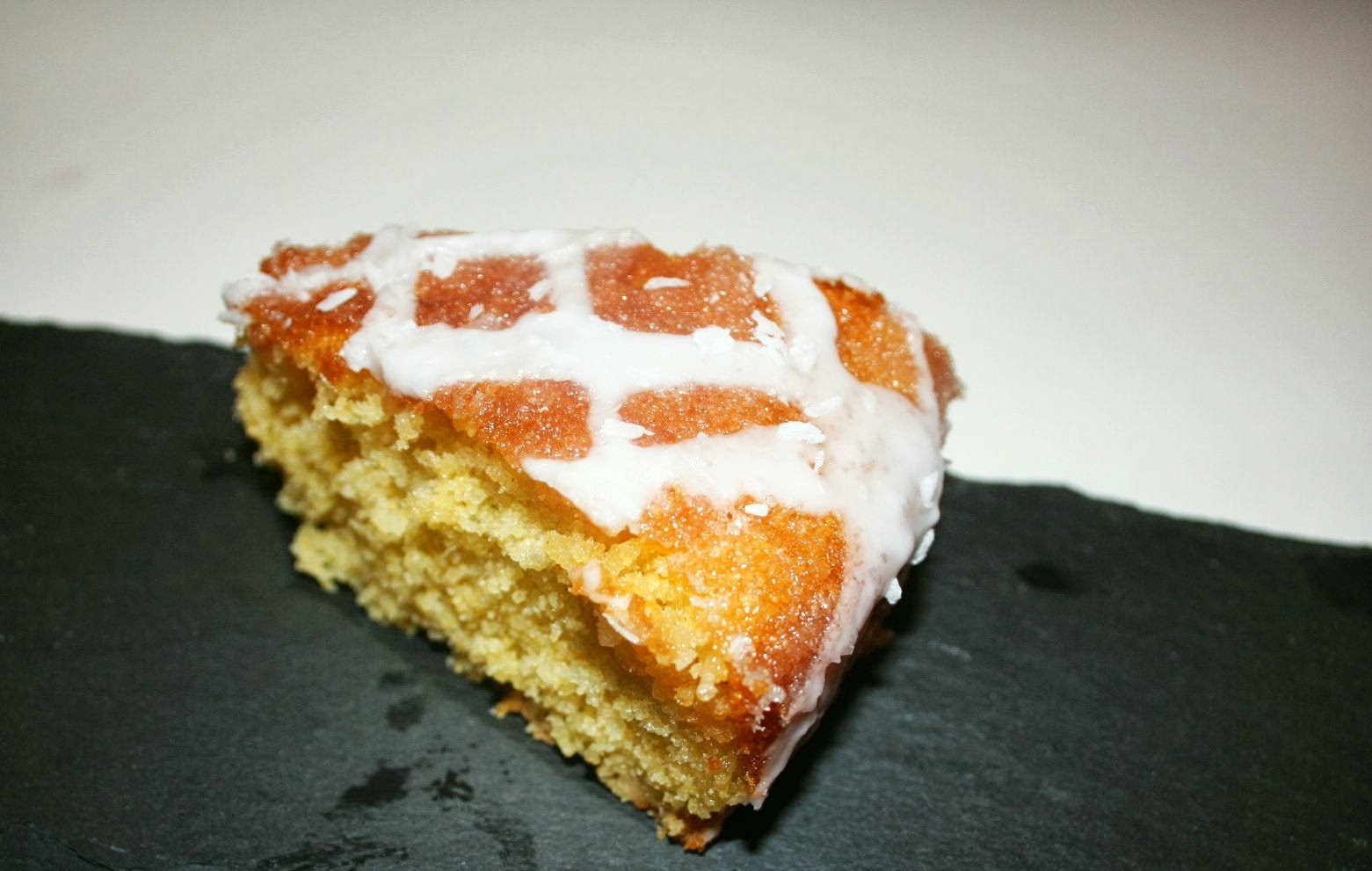 HARLEY WOOD RECIPE COCONUT AND LIME POLENTA DRIZZLE CAKE
