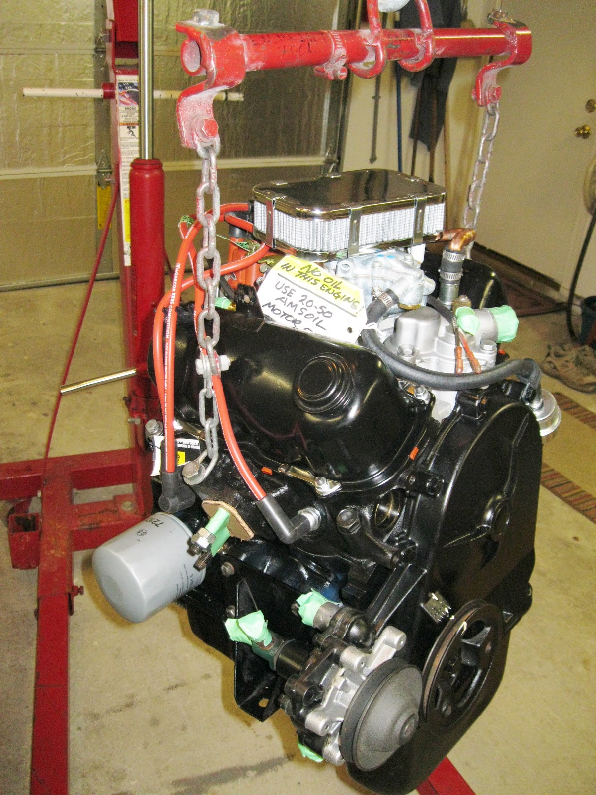 SAAB JOURNAL: SAAB V4 ENGINE REBUILD--PART 4