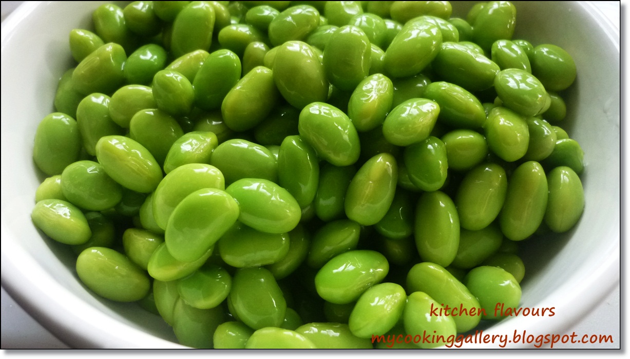 kitchen flavours Spicy Tofu and Edamame Beans