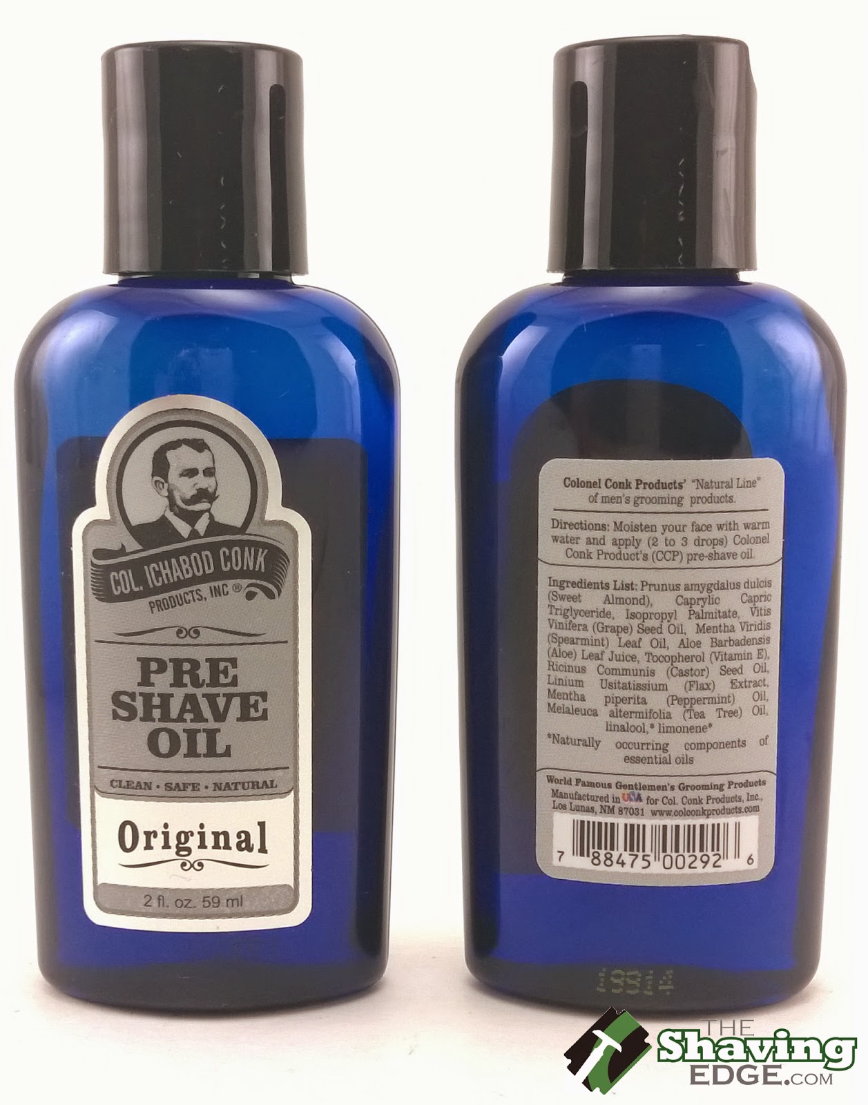 Col Conk Natural Shave Products